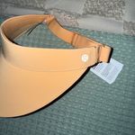 Lululemon NWT  Athletica Women's Fast Paced Wide Band Running Visor Rock Melon Photo 2