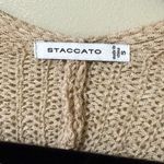 Staccato  women's size small brown cardigan with pockets short sleeve lightweight Photo 1