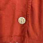 Liz & Jane Orange Cardigan Blouse Lagenlook Art Minimalist Cotton Size 3X Photo 5