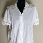 ZARA  White Short-sleeve Dress Photo 0