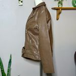 Old Navy  Faux Leather Moto Jacket Women’s Size Medium Photo 1