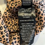 All Fenix Leopard Print Sports Bra Size Small Removable Pads Brown Photo 4