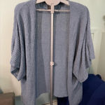 Vince Camuto  OS light blue open front short‎ sleeved cardigan B4 Photo 0