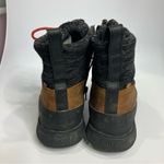 Bogs freedom lace up boots insulated brown leather black womens size 6.5 Photo 4