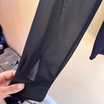 ALLSAINTS Womens Silk Chiffon Wrap Blouse Black Size 2 Career Dressy Wear Photo 3