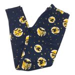No Boundaries Womens  Halloween Witch Black Cat Full Harvest Moon Leggings - Sz M Photo 2