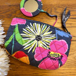 Vera Bradley  Jazzy Blooms Cosmetics Bag with Mirror Photo 0