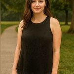 Self Esteem NWT self-esteem size medium black lace tank Photo 0