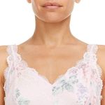 Flora Nikrooz NIB  Women's 2-Pack V-Neck Soft Lace Trim Chemise Pink/Black XL Photo 3