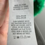 Aerie Fuzzy Sweater Kelly Green Long Sleeve Crew Neck Cozy Knit Top Size S P Photo 5