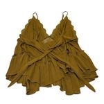 Free People greenish brown pillow talk pace tank top Photo 1