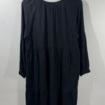 Rails  Dress Women S Black Gauzy Cotton Long Sleeve Minimal Modest Cottage Spring Photo 1