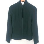 Orvis  S Zip Front Easy Wear Long Sleeved Top in Black Blue Photo 0