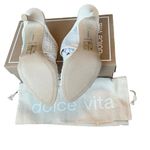 Dolce Vita Mandel Pearl Heels in Ivory Mesh Women’s Size 8.5 Photo 10