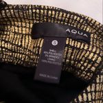 AQUA Twisted Back Romper Gold Small Photo 6