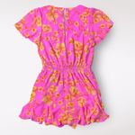 Sugarlips Hot Pink Hot Rod Babygirl Drawstring Romper Size S Photo 2