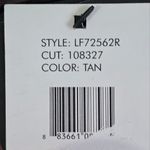 London Fog  Tan & Brown Trenchcoat With Coordinating Brown Scarf Size Small Photo 6