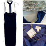 PREMIER AMOUR dark blue sleeveless semi formal dress size 14 Photo 1