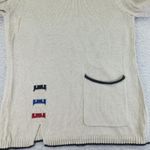 Habitat Womens Sweater Small Beige 100% Cotton Crew Neck Pullover 83021 Natural Photo 7