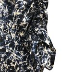 Michael Kors Womens Cold Shoulder Tie Belt Shift Dress Blue Photo 5