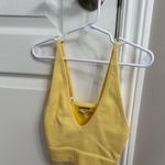 Garage  crop tank top yellow Photo 0