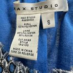 Max Studio Cute Blue  Women’s Dress with Tie Belt. Photo 5