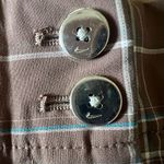 Nike Skirt Women’s Size 12 Brown Checkered DryFit Skort Day-to-Night Photo 3