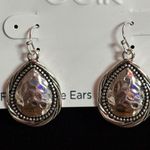 Belk Silver Teardrop Earrings Photo 2
