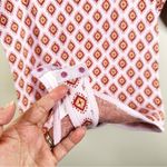 Free People NEW Snow Bunny Square Neck Sweater Knit Bodysuit Pink Rose Size M Photo 5