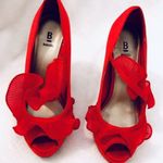 Ted Baker Red Frilly Stilettos Photo 0