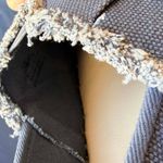 Coldwater Creek Walk With Me  Espadrille Platform Flats Blue Canvas Size 7.5 Coas Photo 7