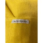 White + Warren 100% Cashmere Travel Wrap Scarf Blanket Yellow Mimosa Photo 2