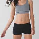 Lululemon 2015 Energy Bra Gingham White Black/Tranquil Blue Sz 8 Extremely Rare Photo 0