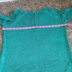 My Michelle  medium‎ crewneck lace shoulder sweater Photo 4