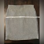 Philosophy  Black and White Houndstooth Pencil Skirt Sz 12 Photo 5