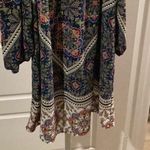 Bailey blue Floral Off-Shoulder beach coverup paisley boho Photo 2