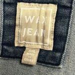 Max jeans Jacket Womens Medium Blue Jean Denim Distressed Stretch Moto Hippie Photo 5