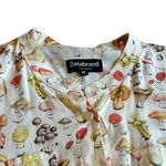 Betabrand  Fungi Frock Mushroom-Print Pocket Dress Button-Down Size Medium Womens Photo 2