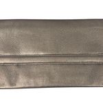 Banana Republic Women's Gold Leather Clutch Wallet One Size Photo 0