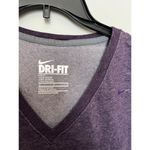 Nike  Dri Fit Slim fit shirt purple‎ size medium Photo 2