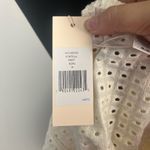 Eberjay New eberjey Andy Portola Blouse Ecru White Eyelet Off Shoulder size medium Photo 7