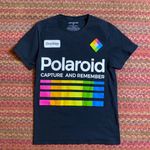 Polaroid  BLACK RAINBOW CAMERA LOGO GRAPHIC TEE Photo 0