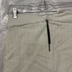 Magaschoni  Cream Tweed Front Zip Pencil Skirt Size 0 US Photo 1