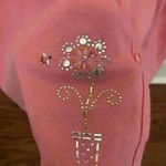 Sunburst by Morning Sun Long Sleeve Embellished Sequin Cardigan Size 2XL XXL Pink Photo 4