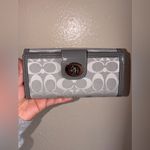 Coach  Monogram Grey Purse & Wallet 🩶 Photo 11