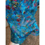 Victoria's Secret Victoria Secret negligee sheer floral black lace gold label Photo 4