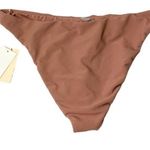 Good American ribbed better bikini cheeky bottoms nude 4 NWT Photo 2