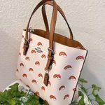 Coach Mollie Tote 25 With Rainbow Print Photo 1