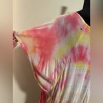 Handmade Style Stalker Pink and Yellow Grunge Skull Tee size 6 Photo 7