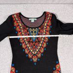 Flying Tomato Knee Length Tribal Bodycon Sweater Dress Size Medium Photo 6